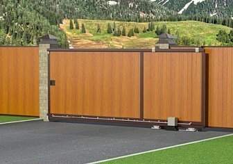 Откатные ворота Doorhan серии slg-a (3000х1000)